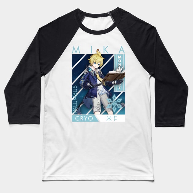 Mika Baseball T-Shirt by Nifty Store